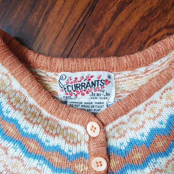Vintage Currants by Jeri-Jo New York Sweater - Picture 2 of 4